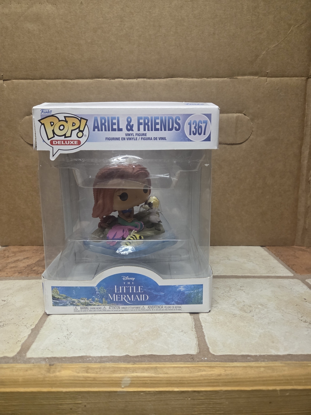 Funko Deluxe Ariel & Friends Vinyl Figure - Red Hair